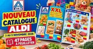 Catalogue Aldi du 3 au 9 novembre 2026 – 47 pages à feuilleter