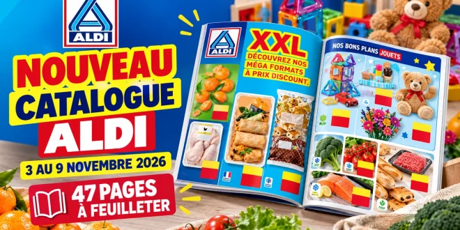 Catalogue Aldi du 3 au 9 novembre 2026 – 47 pages