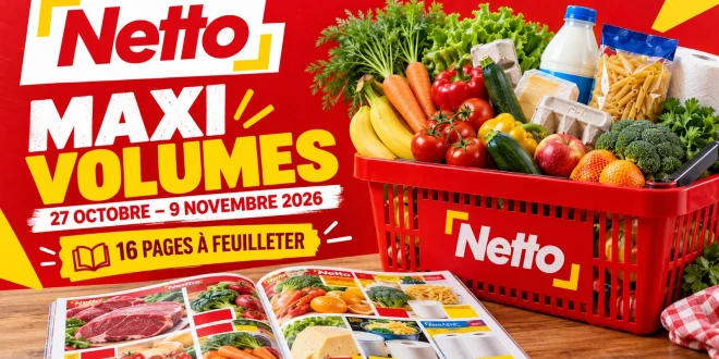 Catalogue Netto du 27 octobre au 9 novembre 2026 – 16 pages